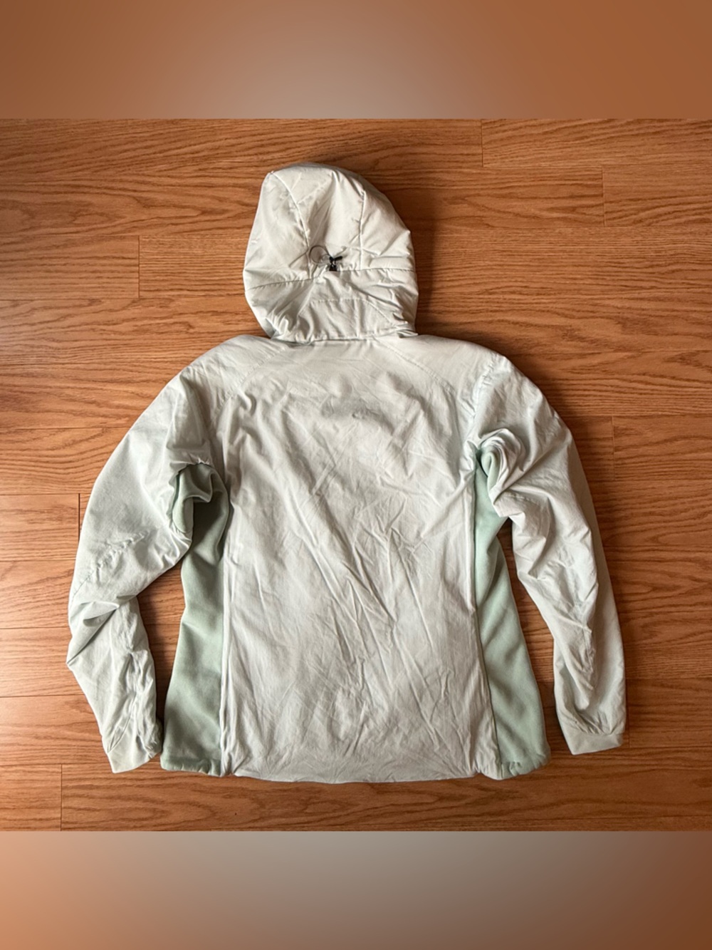 Arc'teryx 2018 Atom LT Hoody Ski Jacket Midlayer Light Blue Insulated Women’s XL - Picture 5 of 15